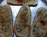 Foto del paso 7 de la receta: Suprema entre panes de estragón y ensalada de rúcula y parmesano