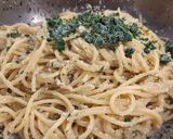 Foto del passaggio 2 della ricetta Spaghetti con uova di merluzzo
