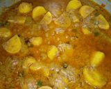 A picture of step 7 of Sindhi Biryani.