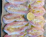 Foto del paso 4 de la receta: Filetes de caballa y boniato al horno con verduritas pochadas