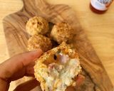 Foto langkah ke 3 dari resep Vegan bitterballen / brulee bomb.