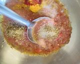 A picture of step 5 of Corn palak paneer.