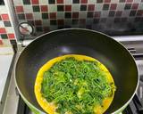 Cara Membuat Spinach Rice Omelette 3