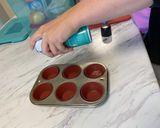 A picture of step 2 of Egg Bites.