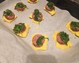 Foto del passaggio 3 della ricetta Polentine di spinaci e cotechino