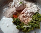A picture of step 1 of Walnuts Moong Parathas.