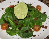 Foto del paso 8 de la receta: Aguacate con queso viejo tostado y espinacas