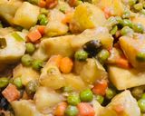 A picture of step 4 of Pineapple Jasmine Rice.