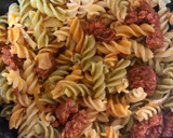 Foto del paso 2 de la receta: Espirales con chorizo a la cerveza