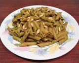 Foto del paso 4 de la receta Macarrones con salsa pesto - veggie
