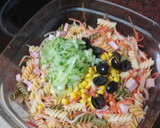 Foto del paso 3 de la receta: Ensalada de pasta completa con vinagreta de orégano
