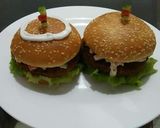 A picture of step 6 of Crispy fish & potato burgers with mayo salsa😋🍔.