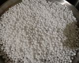 A picture of step 1 of Sabudana Vada.
