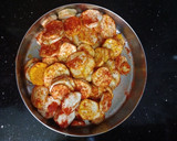 * வாழைக்காய் காரக் கறி*(valaikkai kara curry recipe in tamil) ரெசிபி ஸ்டேப் 2 புகைப்படம்