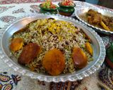 عکس مرحله 3 از دستور پلو شیرازی با ماهیچه