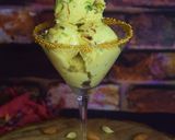 A picture of step 8 of Puran Poli ice cream.