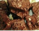A picture of step 7 of Chocolate Walnut Fudge Brownie🍫.