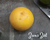 A picture of step 1 of Thai Guava and Grapefruit Salad.