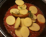 Foto del paso 10 de la receta: Cazuela de salmonetes con patatas en salsa de azafrán