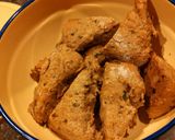 A picture of step 7 of Soaked Chive Parmesan Savory Spelt Scones.