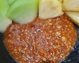 Foto langkah ke 3 dari resep Rujak Bumbu Kacang.