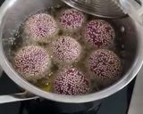 A picture of step 5 of Sesame Balls with Purple Sweet Potato.
