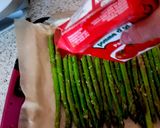 A picture of step 2 of My Italian style Asparagus. 😚.