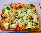A picture of step 7 of Vegetable Fritatta.