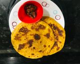 A picture of step 6 of Missi Roti.