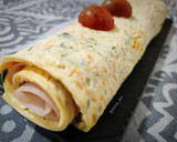 Foto del paso 8 de la receta: Rollo de calabacín y zanahoria con pavo