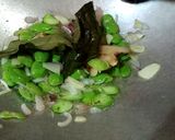 Foto langkah ke 4 dari resep Cumi asin cabe + pete #keto friendly.