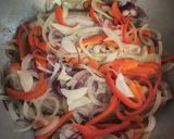 Foto del paso 3 de la receta: Bife de jamón de cerdo encebollado