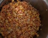 A picture of step 1 of Wheat and Lentil Kebabs.