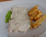 Foto del paso 5 de la receta Pechugas de pollo en salsa roquefort