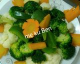 Hình bước làm 5 của món Gà chiên sốt me cay