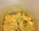 A picture of step 6 of Chicken 65.