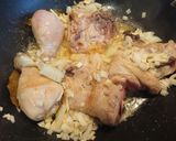 A picture of step 2 of Portuguese Chicken Stew.