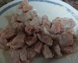 Foto del paso 4 de la receta: Patatas estofadas con tacos de jamón