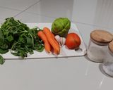 Foto langkah ke 1 dari resep Sayur Bening Bayam dan Labu.