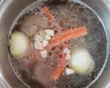 Koreai tésztás csirkeleves recept fázis 1 fotója