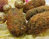 Foto del paso 7 de la receta Croquetas veganas de Lombarda y manzana o Espinacas y Dátiles