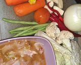 Foto langkah ke 1 dari resep ** Oseng Sayur-Ayam **.