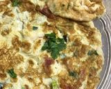 A picture of step 4 of Desi omelet.