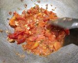A picture of step 5 of Baingan Bhaji.