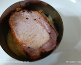 Foto del paso 8 de la receta: Milhojas de manzana ácida caramelizada con cebolla y panceta