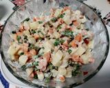 Foto del paso 3 de la receta: Ensaladilla rusa rellena de huevos