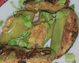 भरवां मिर्च(bharwa mirch recipe in hindi) रेसिपी चरण 3 फोटो