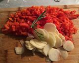 Foto del passaggio 1 della ricetta Sandwich di triglia con crema di peperoni