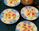 A picture of step 3 of Sophisticated Pineapple Sandesh.