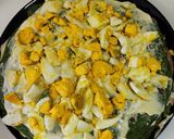Foto del paso 8 de la receta: Tarta de panqueques rellena de verduras